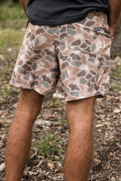 Everyday Short -Pintail Camo(brown pocket)