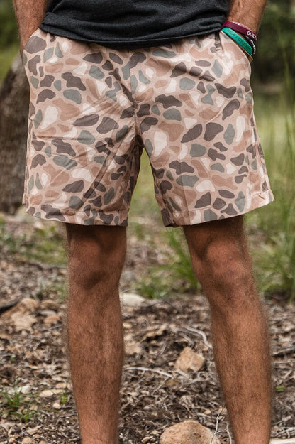 Everyday Short -Pintail Camo(brown pocket)