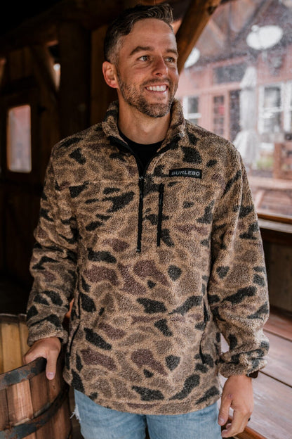 Sherpa - Q Zip - Rocky Mountain Camo