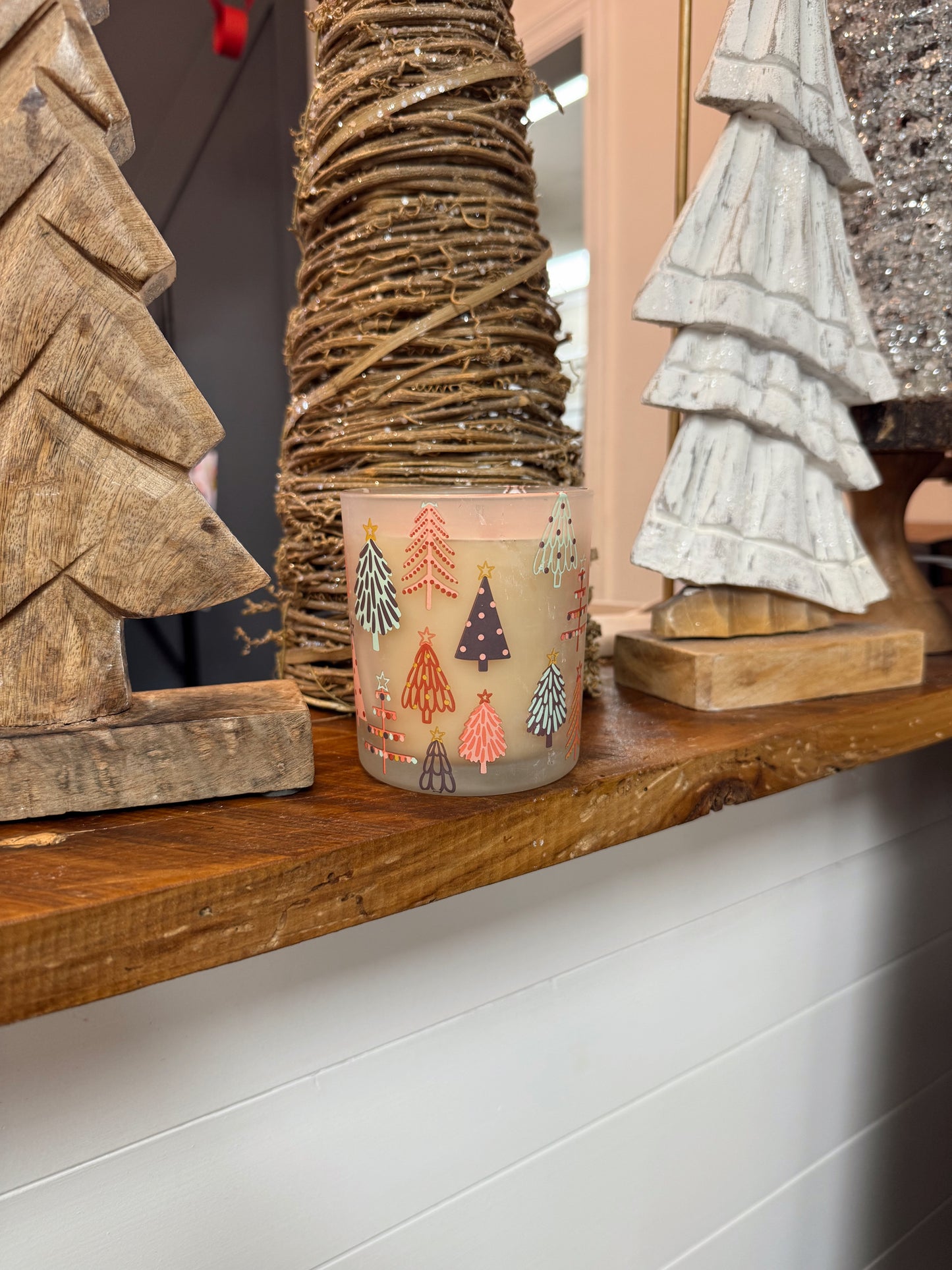Sweet Grace Holiday Tree Candle