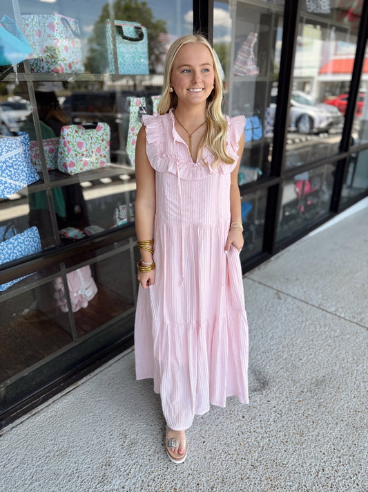 Hayley Ruffle- Light Pink