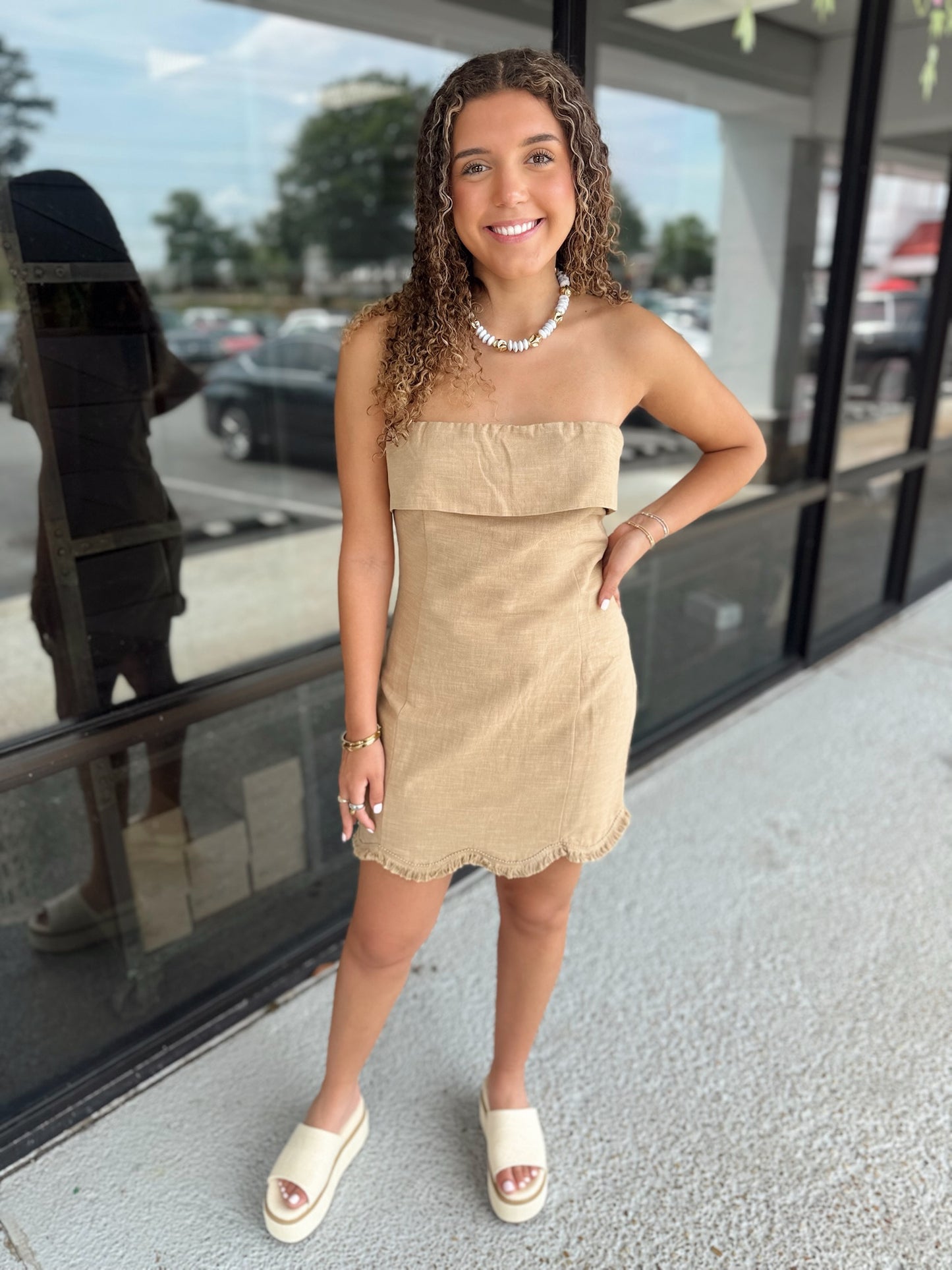Strapless Babe Mini - tan