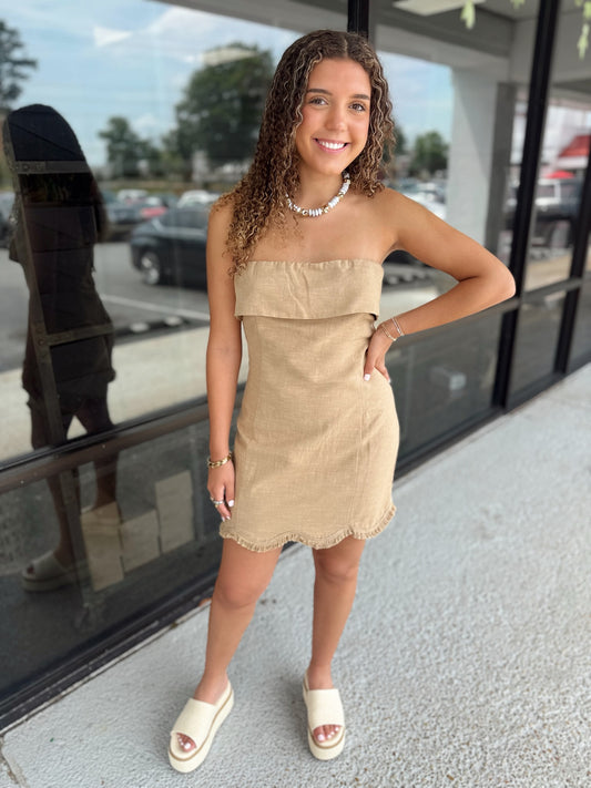 Strapless Babe Mini - tan