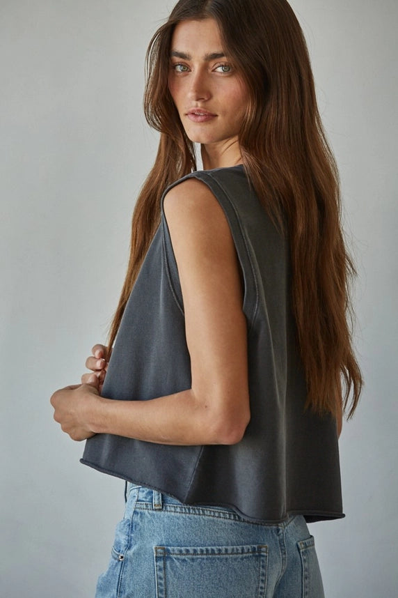Everyday Easy Fit Tank - black