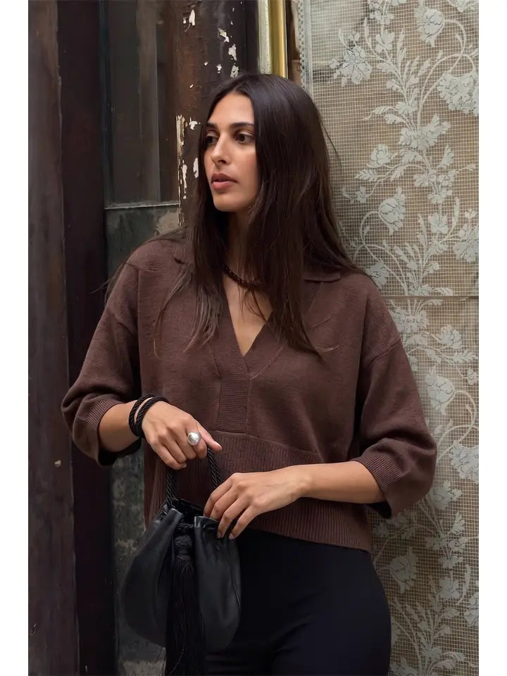 Holli Top - brown