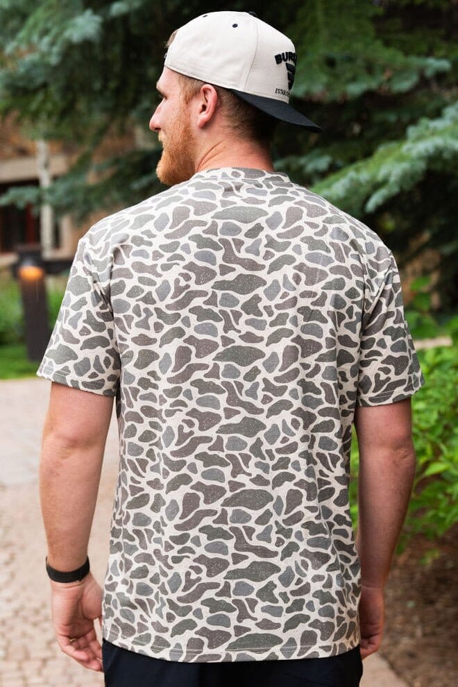 Classic Deer Camo - Burlebo Outdoors Pocket Tee