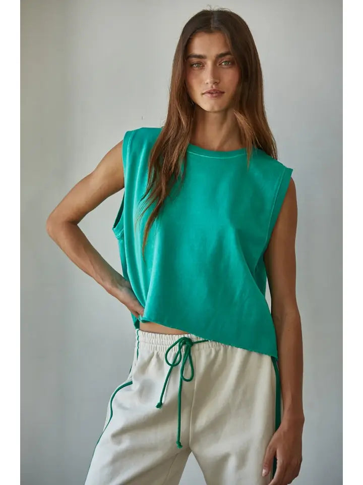 Everyday Easy Fit Tank - green