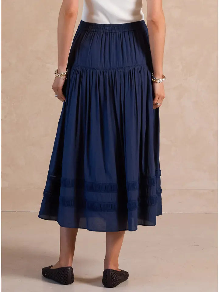 Swing On Skirt - Navy