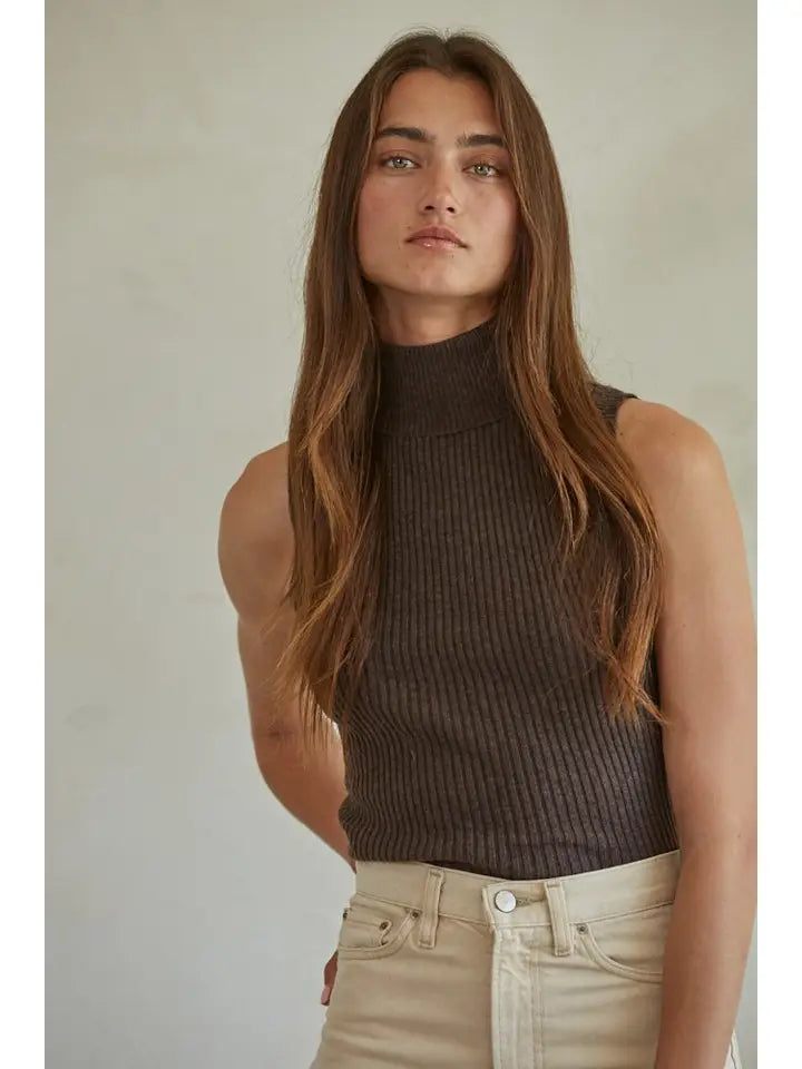 Lola Top Sweaters - dark chocolate