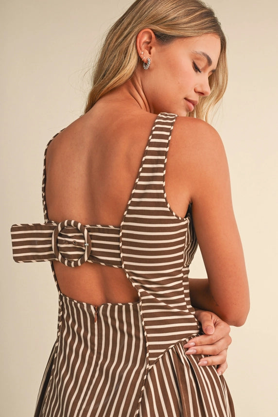 Buckled Beauty - brown mix