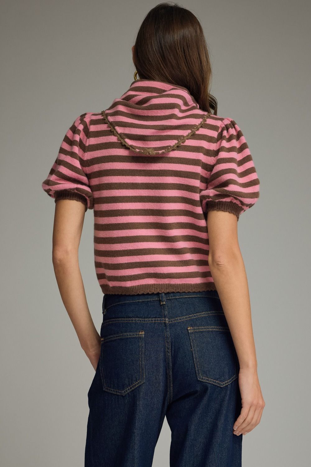 Felicia Top - pink/brown