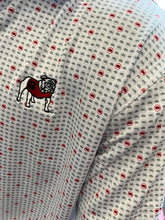 Load image into Gallery viewer, Tour Logo Standing Bulldog Polo - Red
