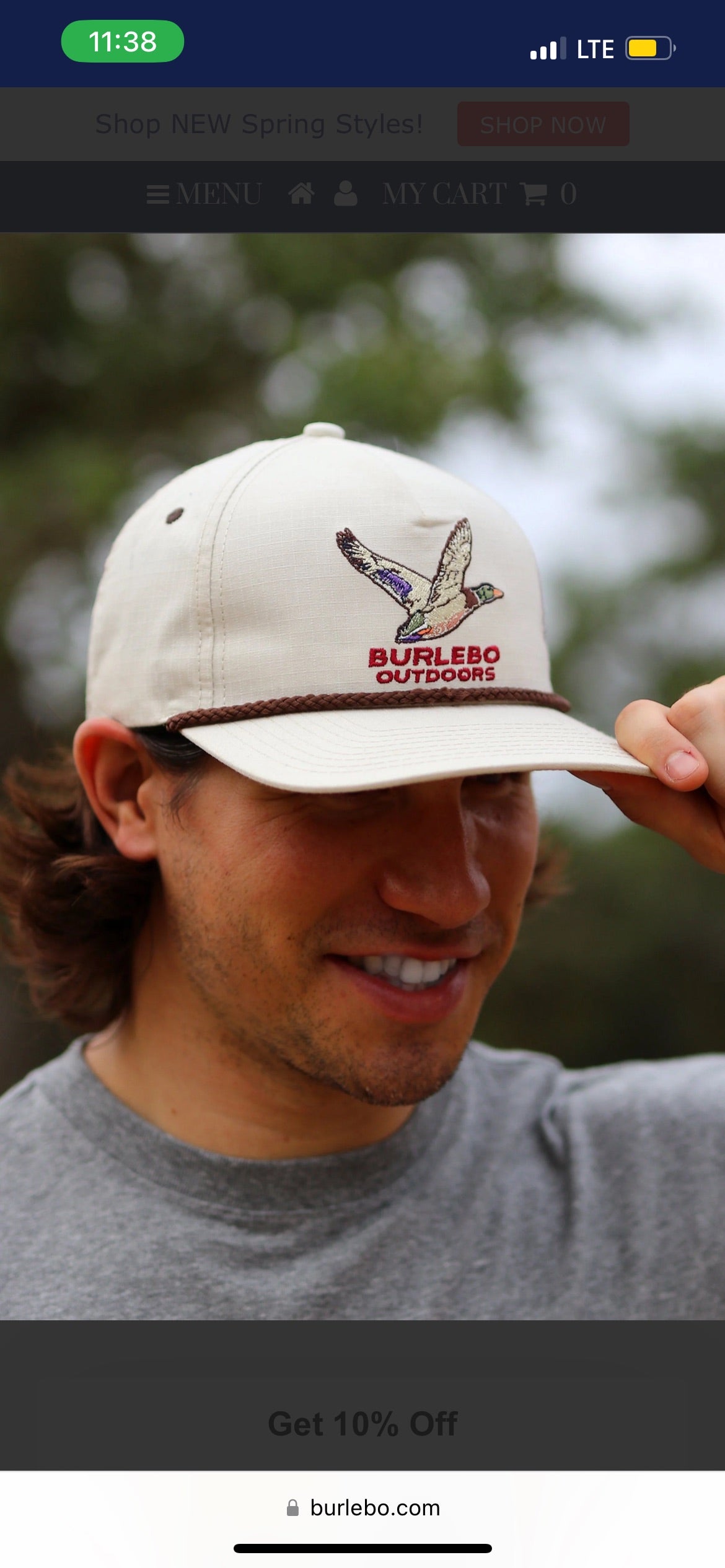 Burlebo Outdoors Cap